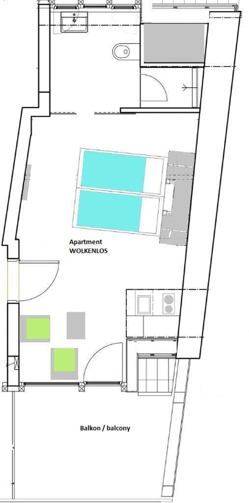1463 Apartmenthaus 카를스루에 외부 사진